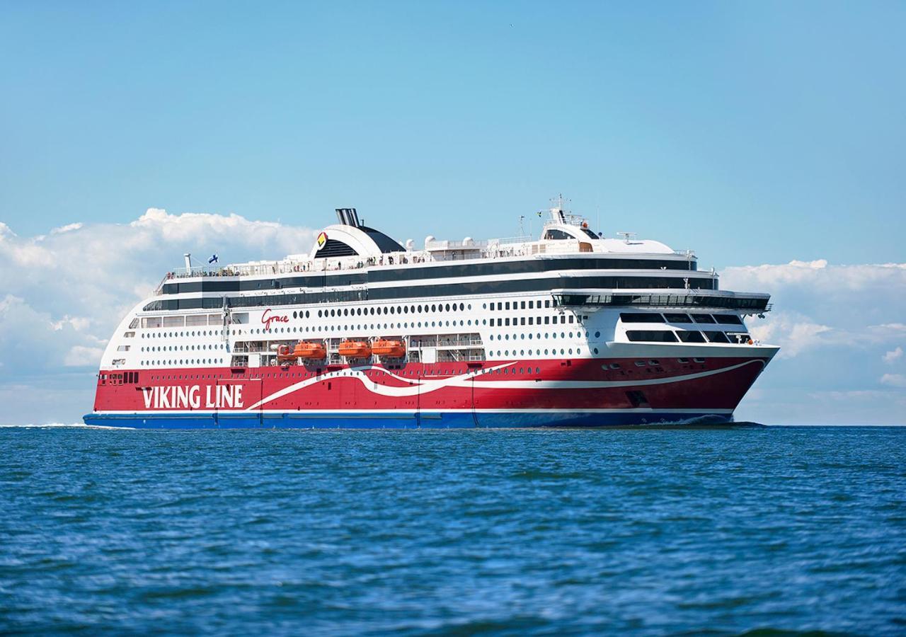 Viking Line Ferry Viking Grace - One-Way Journey From Turku To Stockholm Exterior foto
