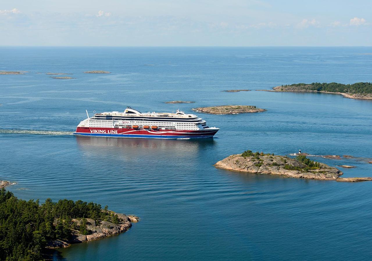 Viking Line Ferry Viking Grace - One-Way Journey From Turku To Stockholm Exterior foto